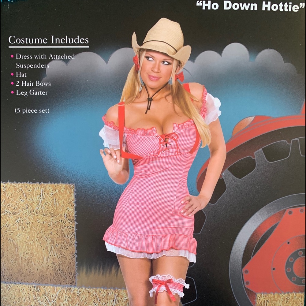 Halloween costume. Really flattering mini...